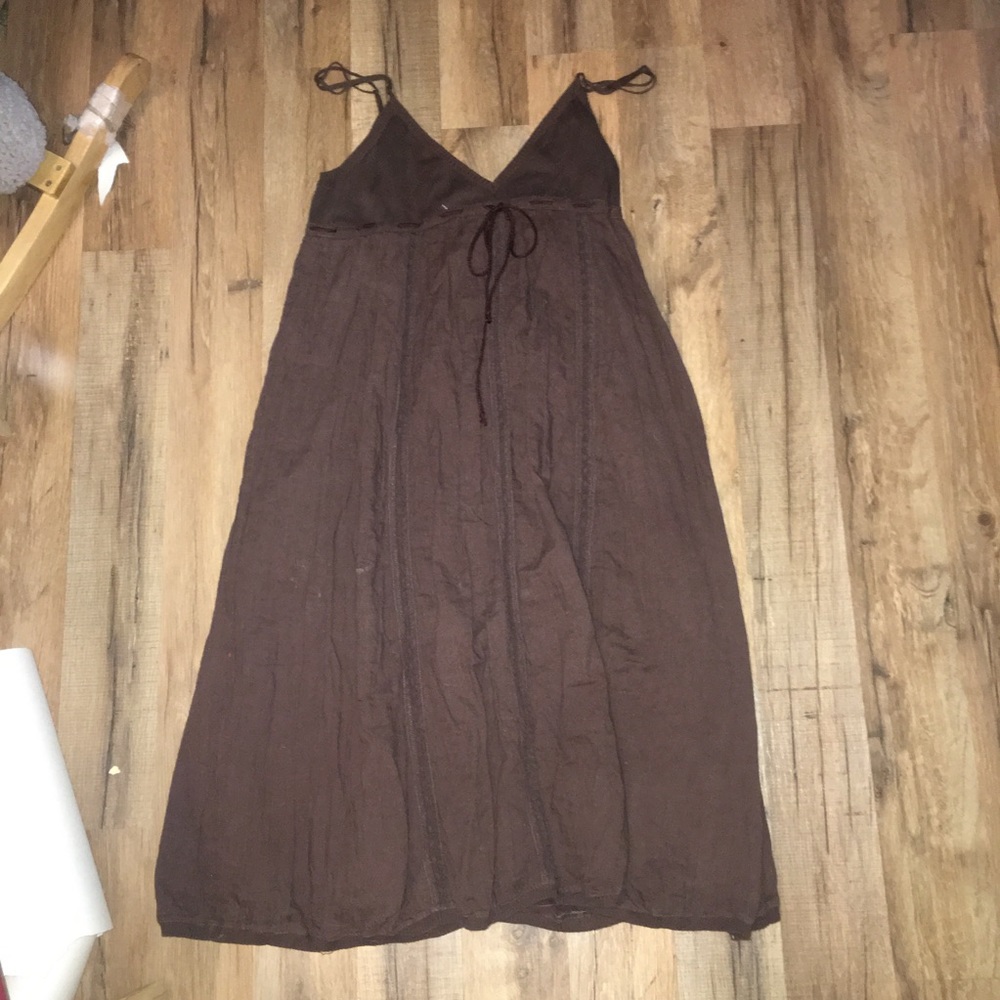 Gap Brown Loose Flow Sundress